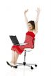 Laptop woman