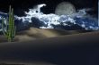 Desert with stars