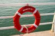 Red life buoy