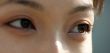 Eyes of a young Asian woman