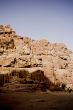 Petra ruins and mountains in Jordan