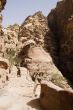 Petra ruins and mountains in Jordan