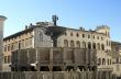 Perugia - Famous monumental fountain and other historic building