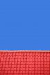 Red Roof And Blue Sky