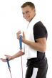 side view of exercising man