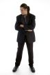 standing businessman with folded hands