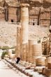 Petra ruins and mountains in Jordan