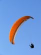 Paraglide on a clear sky