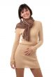 Beautiful young woman with scarf