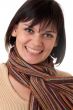 woman with scarf