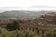 Panoramic view from Perugia at morning