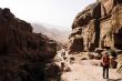 Petra ruins and mountains in Jordan