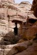 Petra ruins and mountains in Jordan