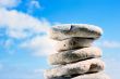 Stones against the sky