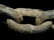 Old steel chain