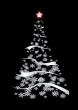 silver modern xmas