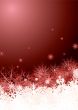 snowflake pile red