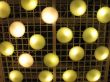 round lights on a ceiling