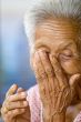 Portrait of an old Asian