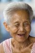 Portrait of an old Asian