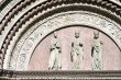 Perugia - Lunette with statues