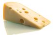 fresh and tasty slice of cheese