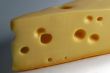 fresh and tasty slice of cheese