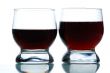 Two Glasses filled with some alcohol