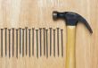 Hammer and Nails Abstract
