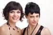 Two beautiful young women