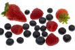 Raspberries, cranberries, strawberries