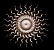 abstract sun