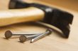 Hammer and Nails Abstract