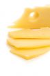 fresh and tasty slice of cheese