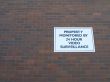 property monitored sign