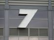 gate 7 sign on a building