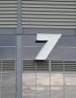gate 7 sign on a building