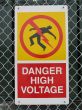 high voltage sign