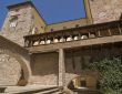 Spello - Courtyard of an ancient palace with gallery