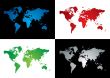 world map variation