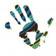 stripe hand