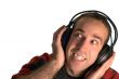 Man Listening to Music