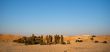 Israeli soldiers excersice in a desert