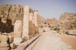 Petra ruins and mountains in Jordan