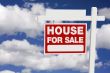 Home For Sale sign on Clouds