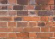 red brick wall