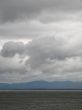 dark stormy ocean view
