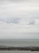 dark stormy ocean view