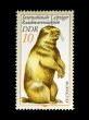 Marmot on Stamp from East Germany