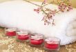 Relaxing spa scene